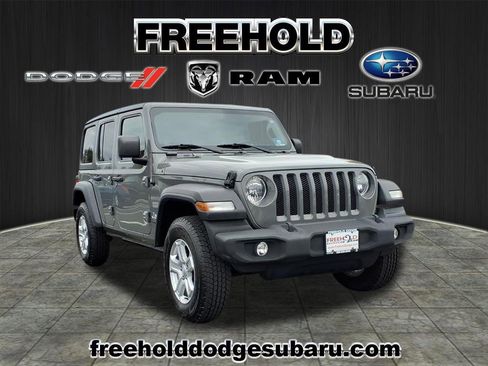 Used 2021 Jeep Wrangler Unlimited Sport image 1