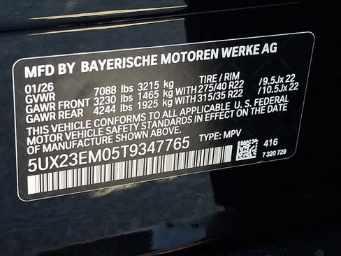 New 2026 BMW X7 xDrive40i w/ M Sport Package image 20
