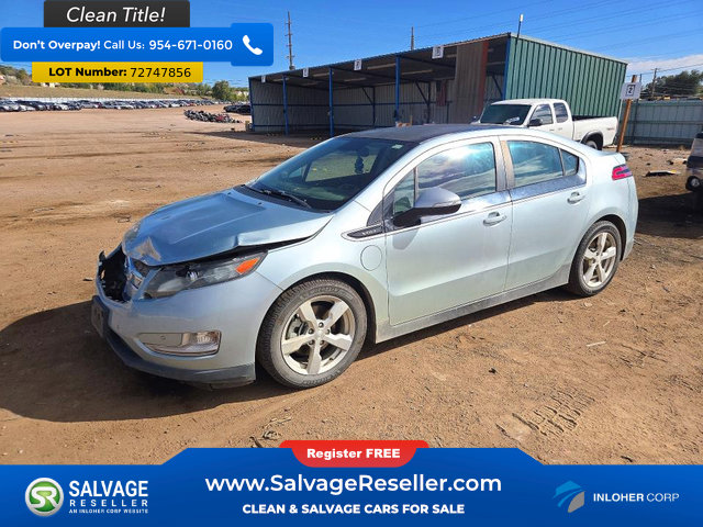 Used 2012 Chevrolet Volt Premium w/ Premium Trim Package FWD image 1