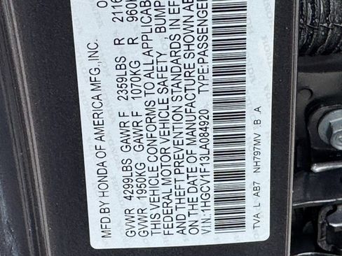 Used 2020 Honda Accord LX image 38