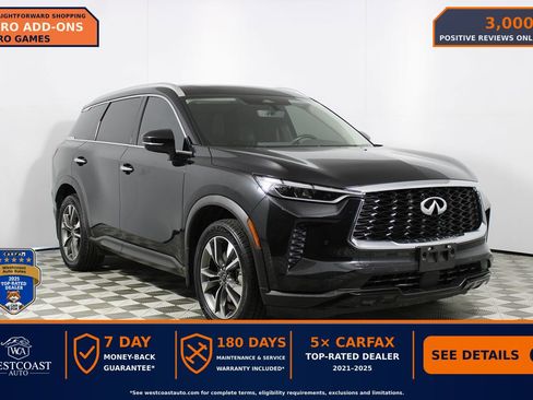 Used 2023 INFINITI QX60 Luxe w/ Cargo Package AWD/4WD image 1