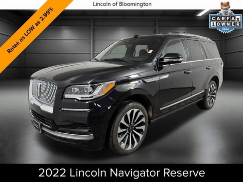 Certified 2022 Lincoln Navigator Reserve AWD/4WD image 1