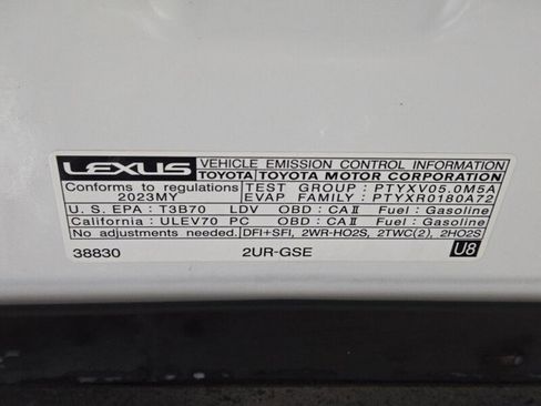 Certified 2023 Lexus LC 500 500 w/ Touring Package image 23