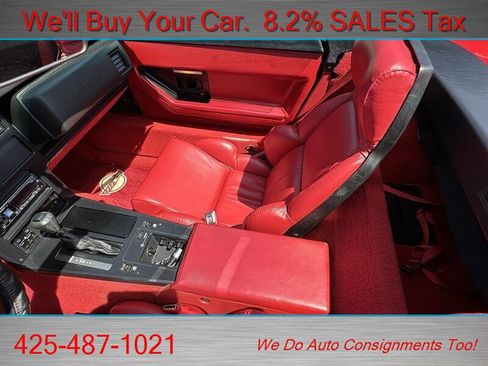 Used 1989 Chevrolet Corvette Convertible RWD image 21
