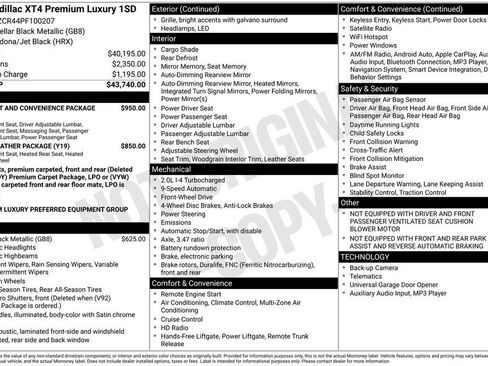 Used 2023 Cadillac XT4 Premium Luxury image 16