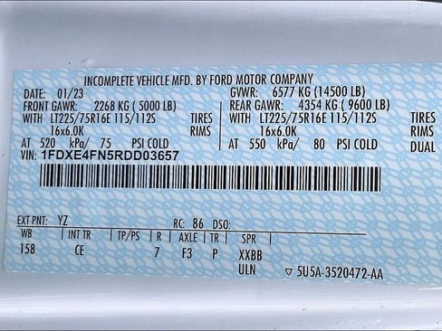 New 2024 Ford E-450 and Econoline 450 Super Duty w/ Driver's Safety Package image 13