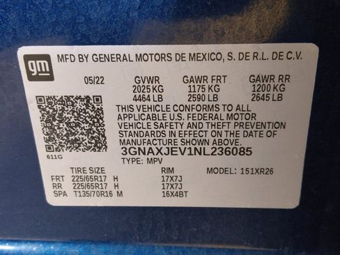 Used 2022 Chevrolet Equinox LT FWD image 33
