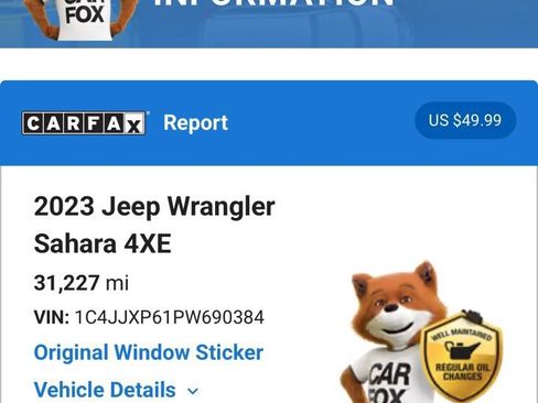 Used 2023 Jeep Wrangler Unlimited Sahara w/ Cold Weather Group AWD/4WD image 7