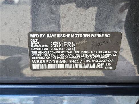 Used 2021 BMW 330e w/ Driving Assistance Package RWD image 24