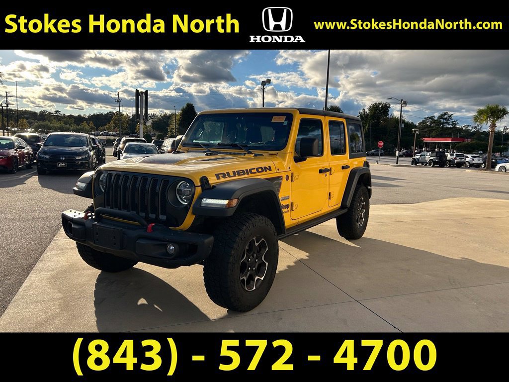 Used 2020 Jeep Wrangler Unlimited Rubicon w/ Quick Order Package 28Y Recon AWD/4WD image 3