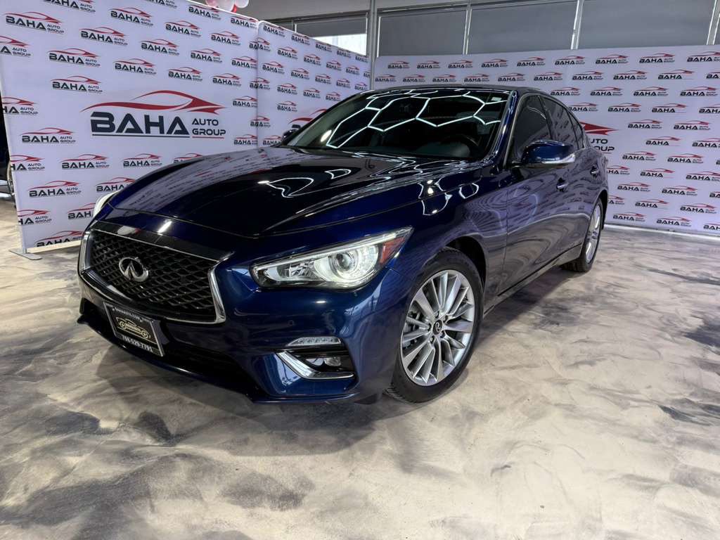 Used 2023 INFINITI Q50 Luxe w/ Cargo Package AWD/4WD image 1