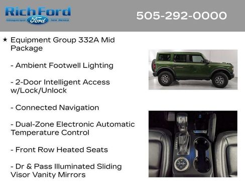 Certified 2025 Ford Bronco Badlands AWD/4WD image 52