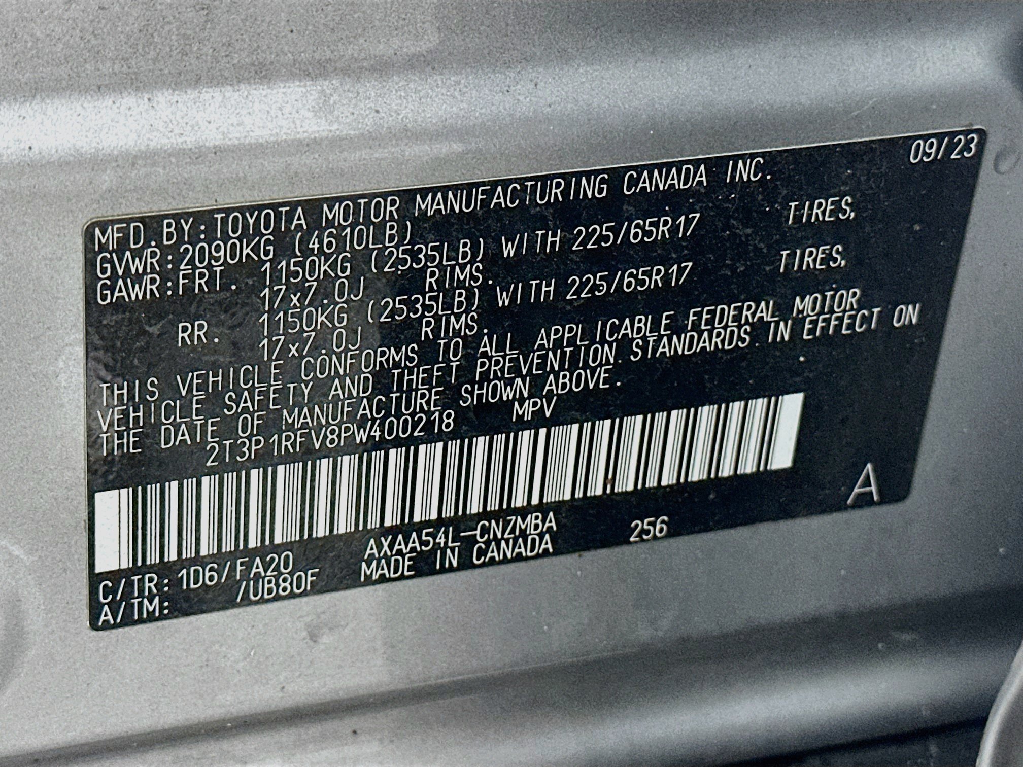 Used 2023 Toyota RAV4 XLE AWD/4WD image 12
