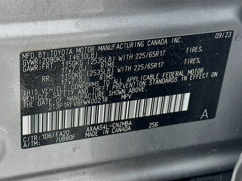 Used 2023 Toyota RAV4 XLE AWD/4WD image 12