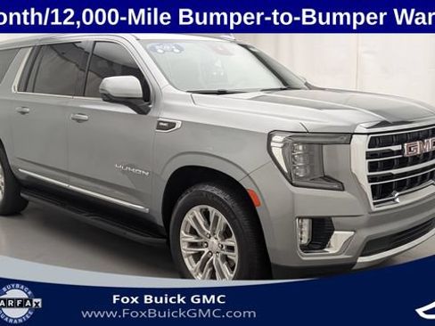 Certified 2023 GMC Yukon XL SLT w/ SLT Premium Package AWD/4WD image 3