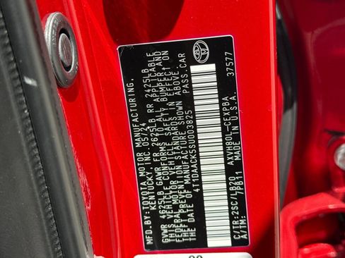 Certified 2025 Toyota Camry XSE FWD image 21