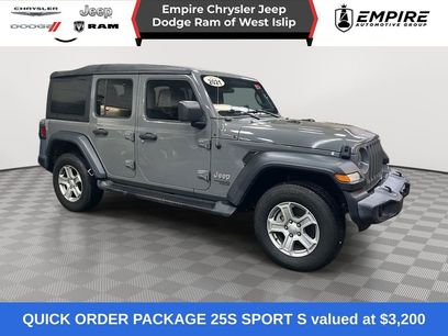 Certified 2021 Jeep Wrangler Unlimited Sport