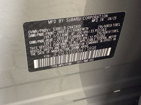 Used 2025 Subaru Forester Touring AWD/4WD image 25
