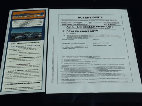 Used 2024 Mercedes-Benz Sprinter 2500 w/ Acoustic Package image 51