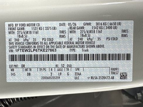 New 2026 Ford F150 STX AWD/4WD image 13