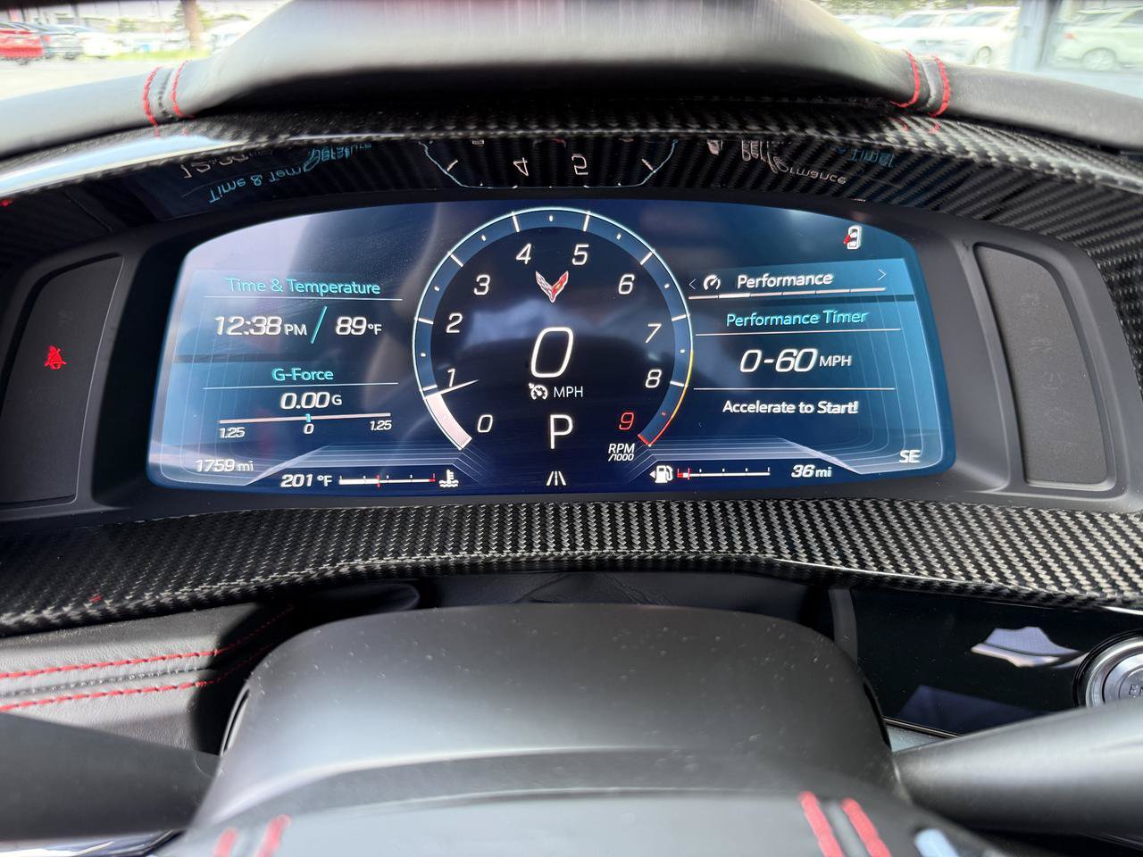 Used 2024 Chevrolet Corvette Z06 Coupe w/ 3LZ w/ Stealth Interior Trim Package RWD image 23