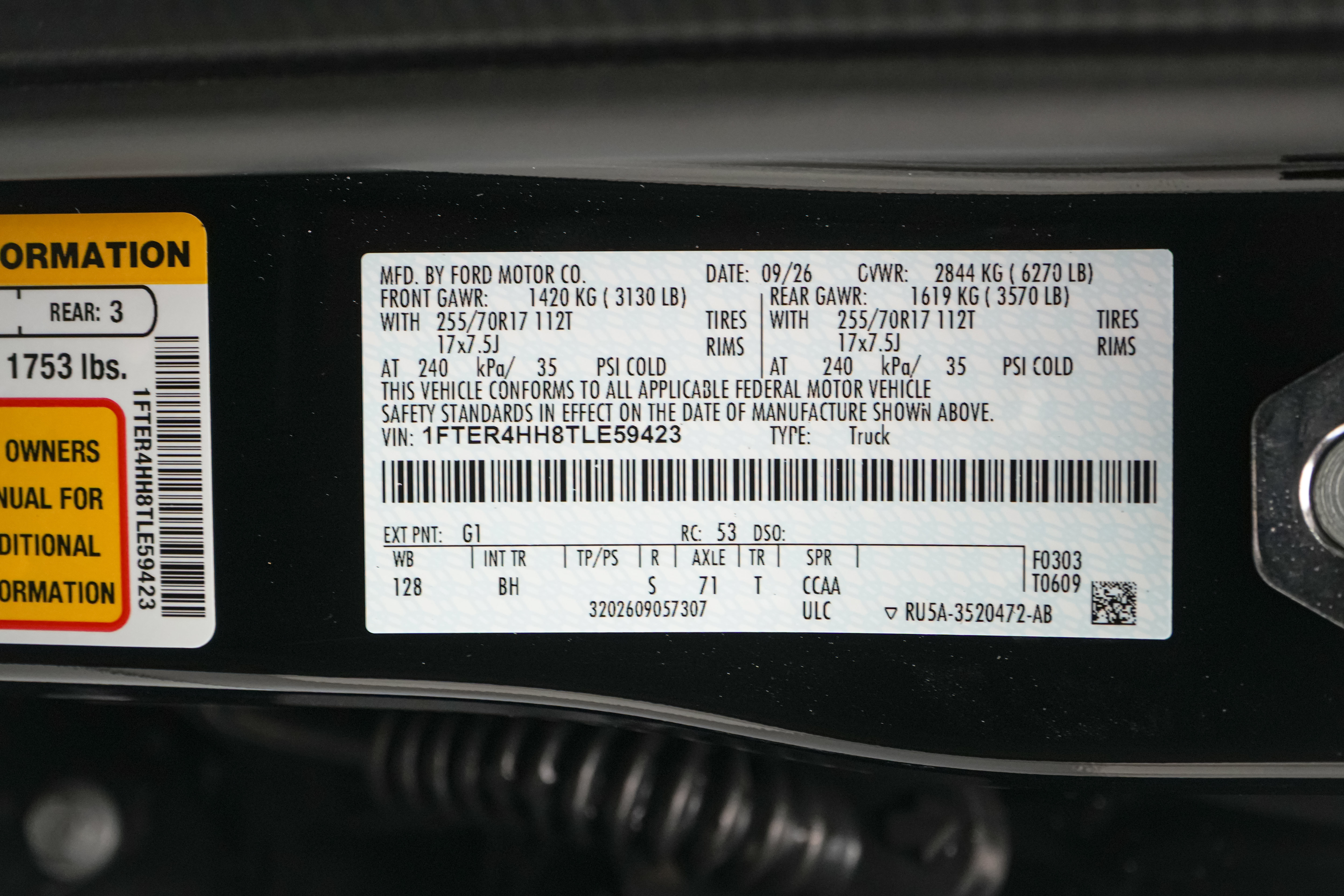 New 2026 Ford Ranger XLT AWD/4WD image 24