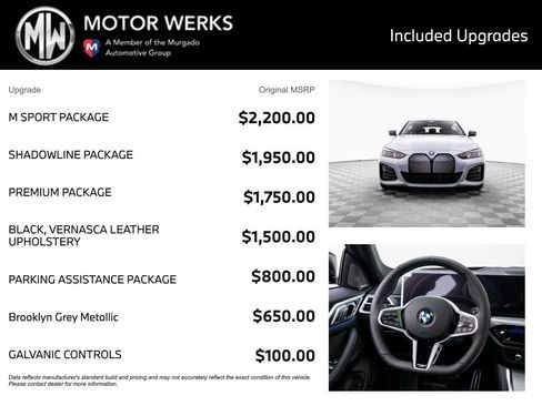 New 2026 BMW i4 xDrive40i w/ M Sport Package AWD/4WD image 4