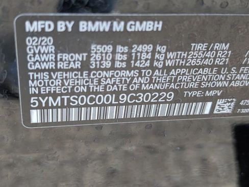 Used 2020 BMW X3 M w/ Executive Package image 29