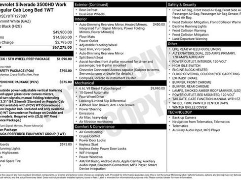 Used 2026 Chevrolet Silverado 3500 W/T AWD/4WD image 11