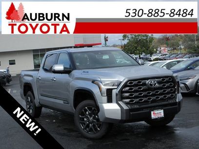 New 2026 Toyota Tundra Platinum