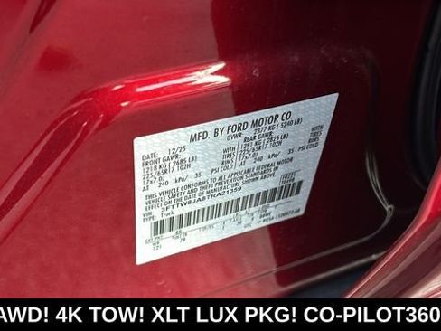 New 2026 Ford Maverick XLT w/ XLT Luxury Package AWD/4WD image 35