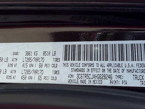 Used 2017 RAM 2500 Tradesman w/ Power Wagon Package AWD/4WD image 13