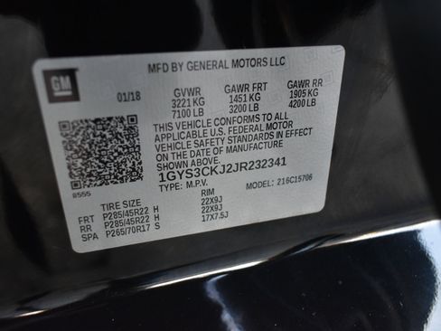 Used 2018 Cadillac Escalade Premium Luxury image 50