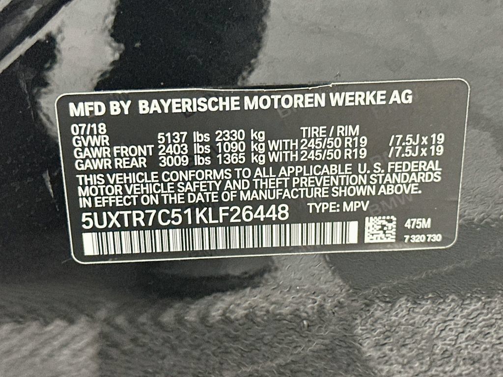 Used 2019 BMW X3 sDrive30i w/ Driving Assistance Package RWD image 33