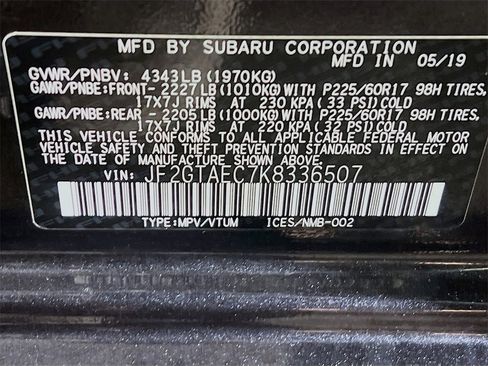 Used 2019 Subaru Crosstrek 2.0i Premium image 29