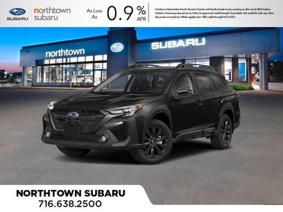 New 2025 Subaru Outback Onyx Edition XT