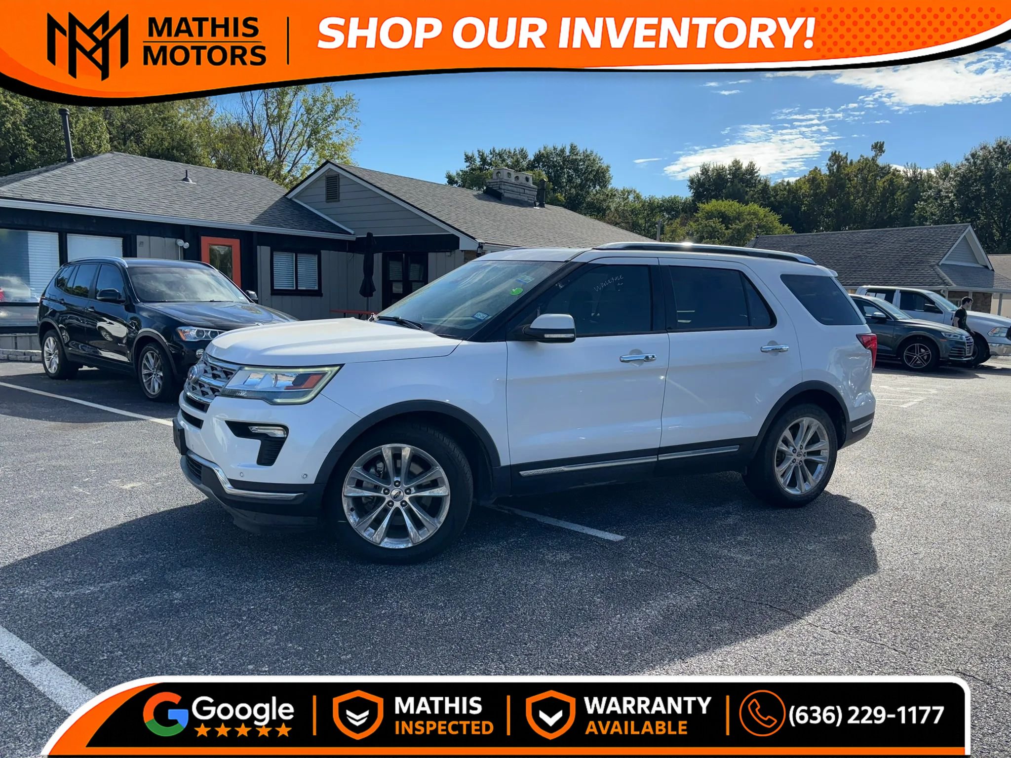 Used 2018 Ford Explorer Limited w/ Equipment Group 301A FWD image 1