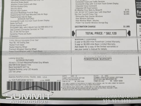 New 2025 Jeep Wrangler Sahara w/ Technology Group image 65