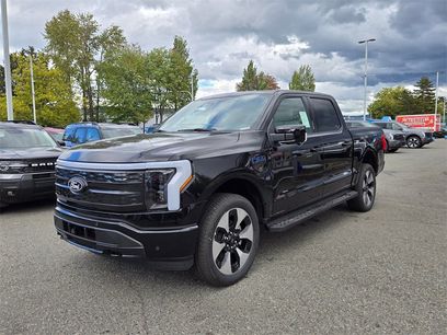New 2025 Ford F150 Lightning Platinum
