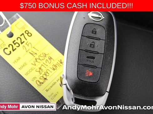 New 2025 Nissan Versa SV w/ Trunk Package image 19