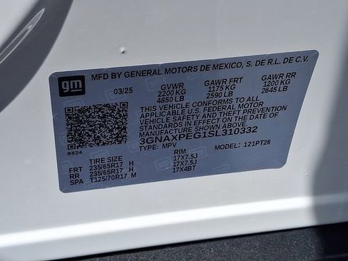 Used 2025 Chevrolet Equinox LT AWD/4WD image 21