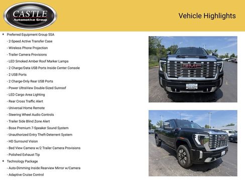Used 2024 GMC Sierra 3500 Denali w/ Denali Reserve Package AWD/4WD image 7
