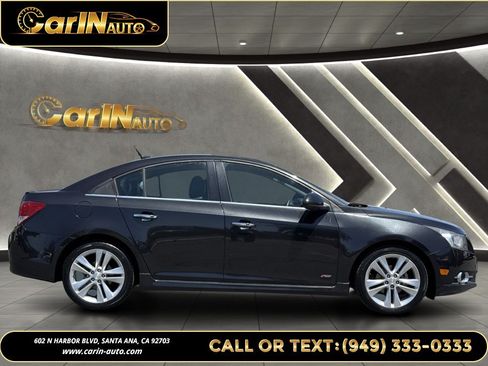 Used 2014 Chevrolet Cruze LTZ w/ Sun, Sound and Sport Package FWD image 4