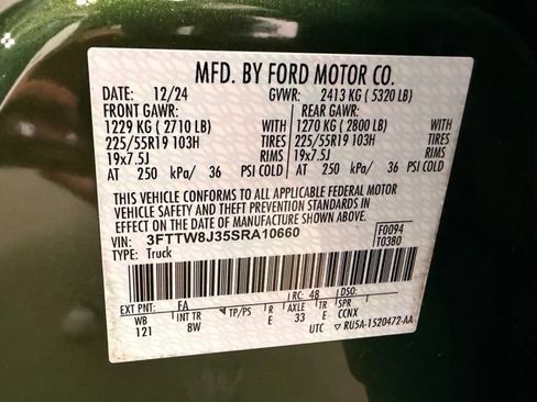 Used 2025 Ford Maverick XLT w/ Equipment Group 301A AWD/4WD image 49