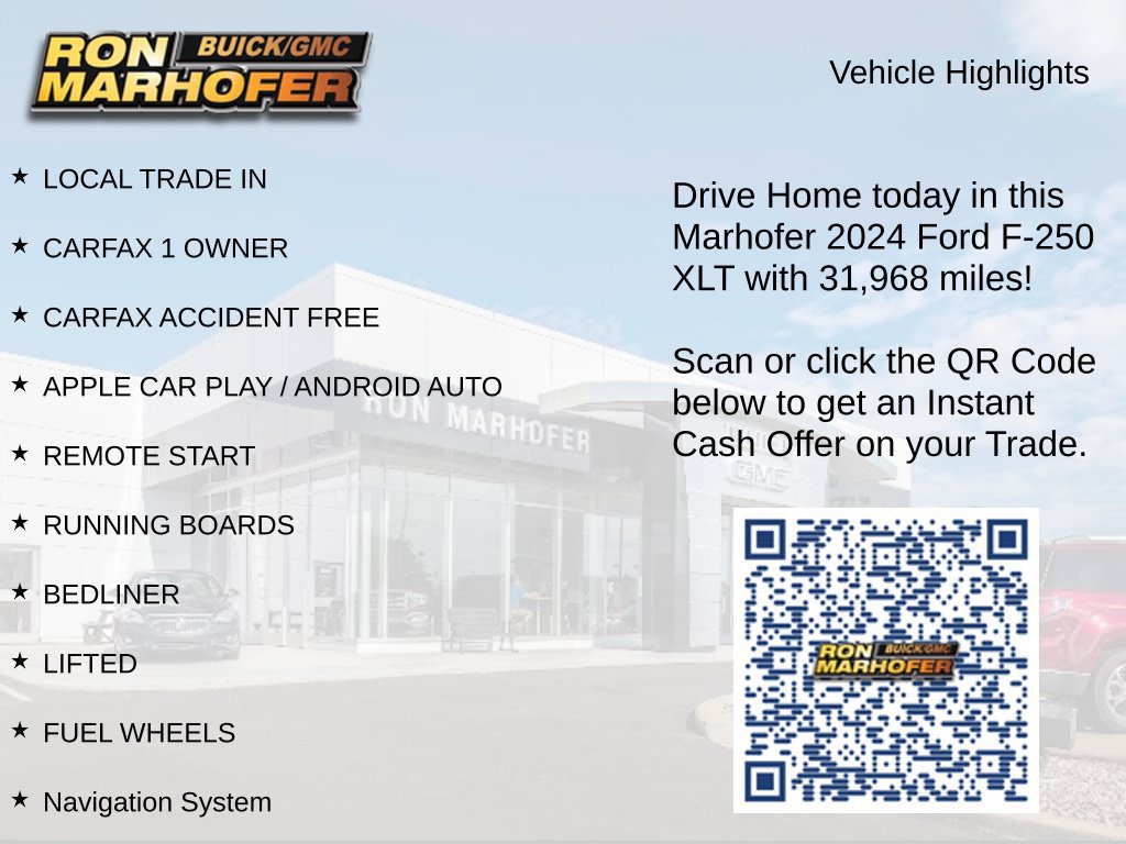 Used 2024 Ford F250 XLT w/ XLT Premium Package AWD/4WD image 15