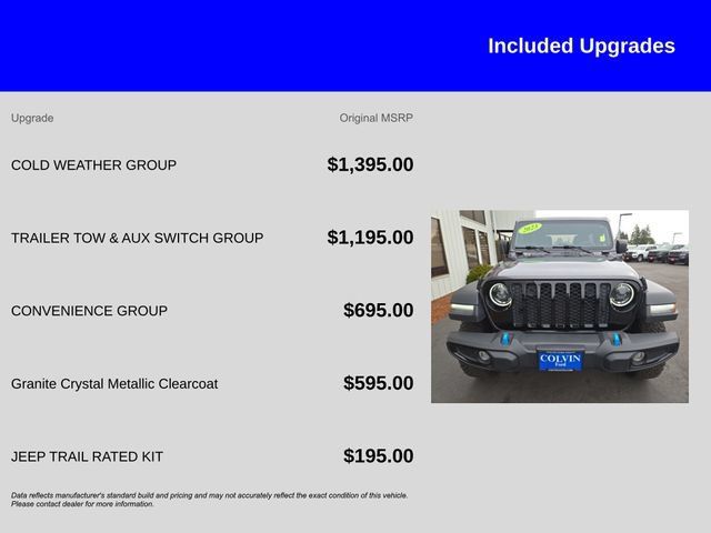 Used 2023 Jeep Wrangler Unlimited w/ Cold Weather Group AWD/4WD image 12