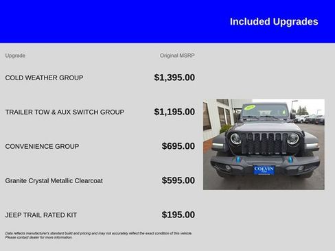 Used 2023 Jeep Wrangler Unlimited w/ Cold Weather Group AWD/4WD image 12