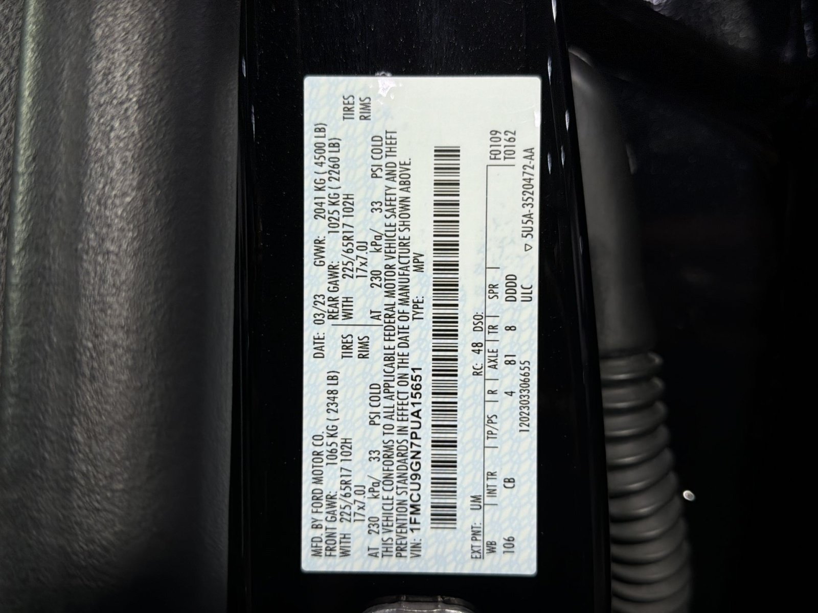 Used 2023 Ford Escape Active w/ Tech Pack #2 AWD/4WD image 34