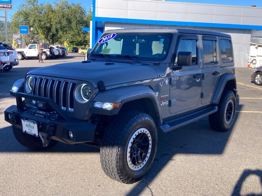Used 2018 Jeep Wrangler Unlimited Sahara AWD/4WD image 29