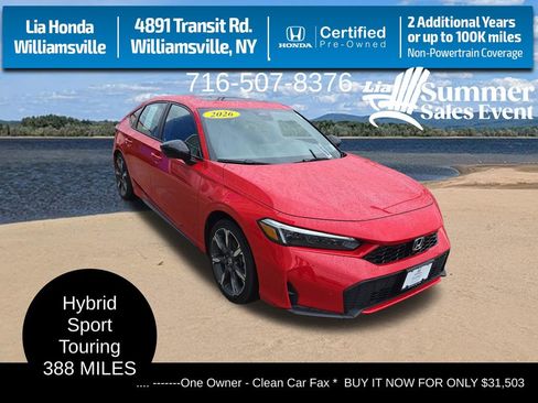 Certified 2026 Honda Civic Sport Touring image 1